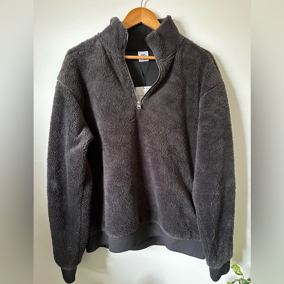 *NWT* Zara Men’s Quarter Zip - Picture 1 of 3